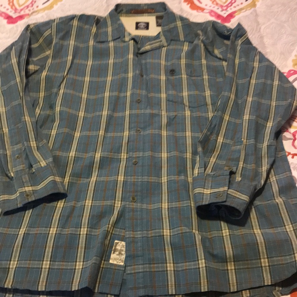Timberlands men’s button up shirt